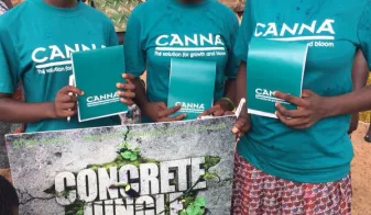 Organic farming in Africa supported by CANNA